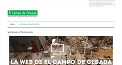 Desktop Screenshot of elcampodecebada.org
