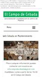 Mobile Screenshot of elcampodecebada.org